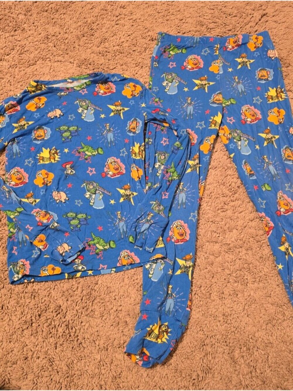 Posh Peanut Disney Toy Story Pajama Set 2PC Size 7Y-8Y